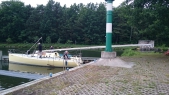 Übernachtet in.marienwerder und kurz vor eberswalde.